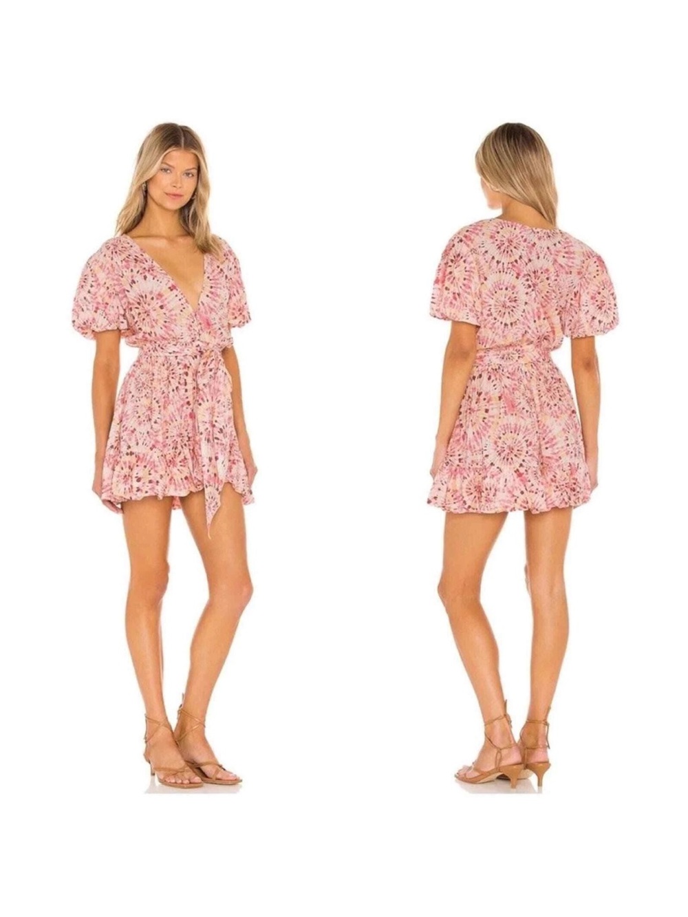 Misa Los Angeles Eloise Dress Rose Lemonade Size S Womens
